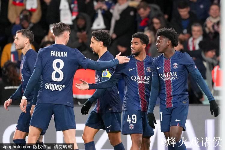 法甲-K77梅开二度马尤卢传射建功 巴黎5-0大胜雷恩距榜首仅1分